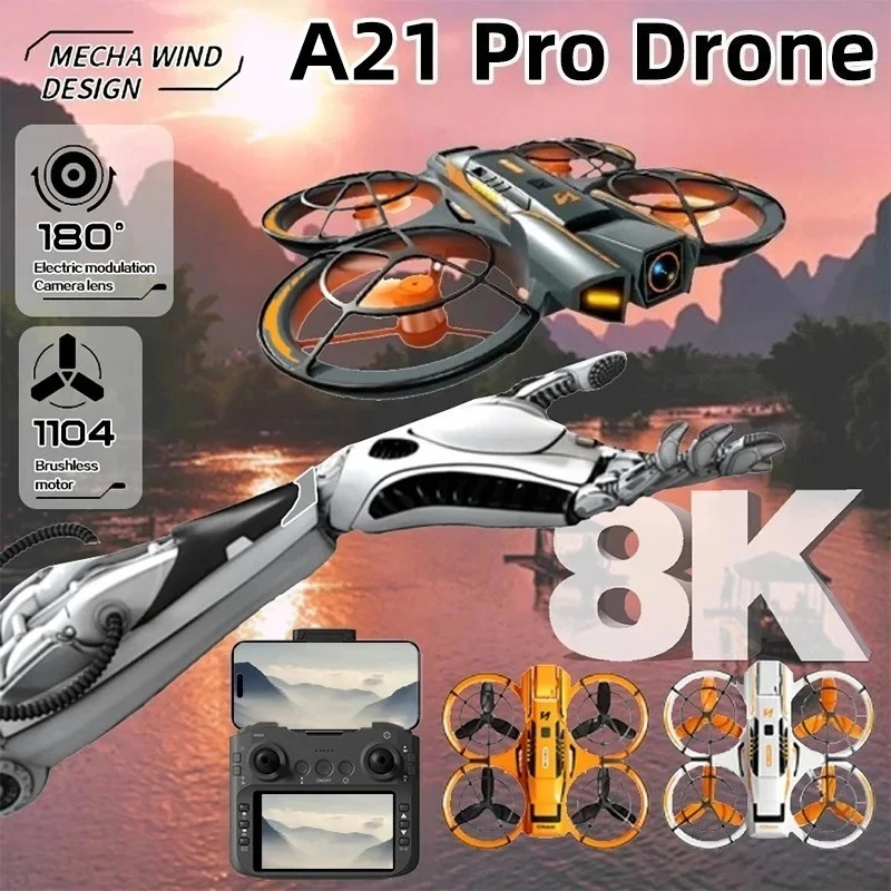 Drone Photogrammetry - Drone Original A21 Pro 4K Profissional