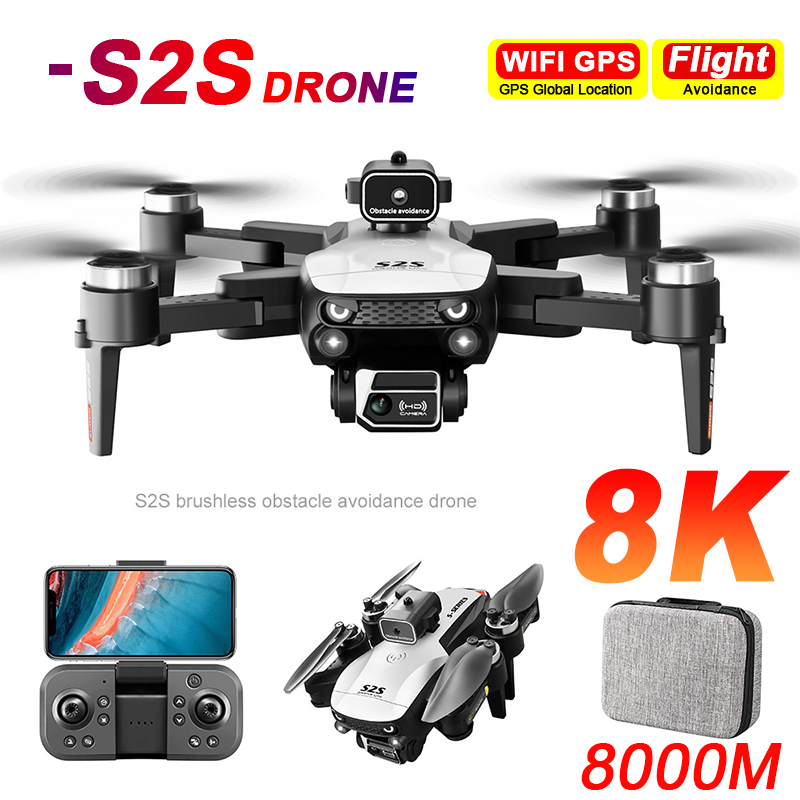 Drone Multispectral - Novo drone s2s 8k profissional hd