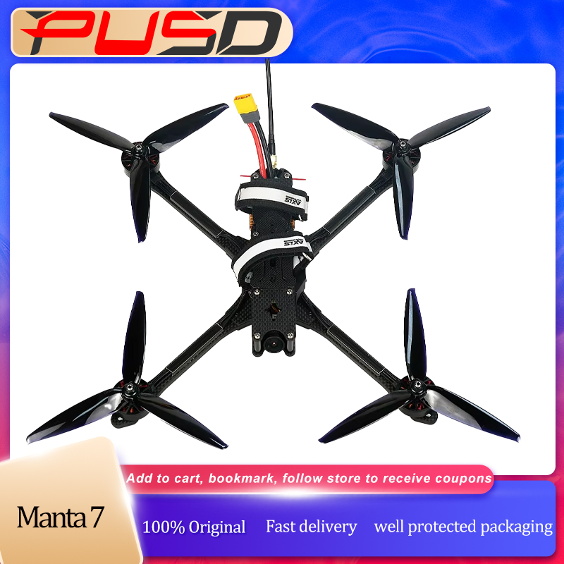 Drone Cinematic - PUSD 7 polegadas Manta 7 X