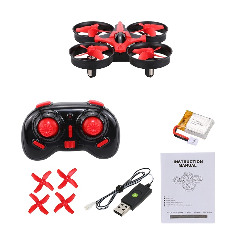 Eachine Drone E010 - Mini 2.4g 4ch 4 eixos giroscópio