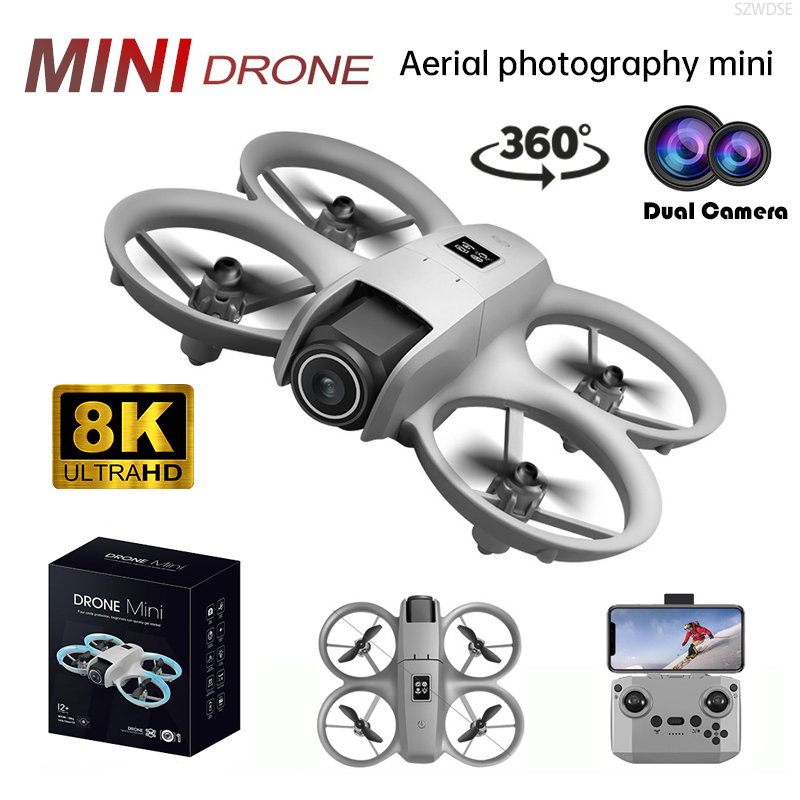 Drone Photogrammetry - Mini Drone Profissional com Câmera 8K,