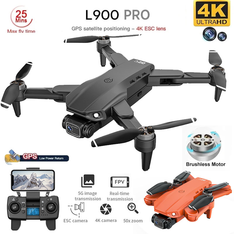 L900 pro gps drone 4k profissi - Drone Surveying avaliação e preço