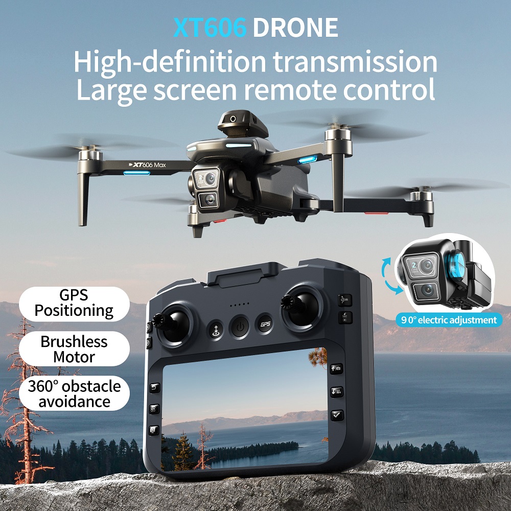 Drone XT606 MAX 3 com Câmera P - Drone Multispectral avaliação e preço