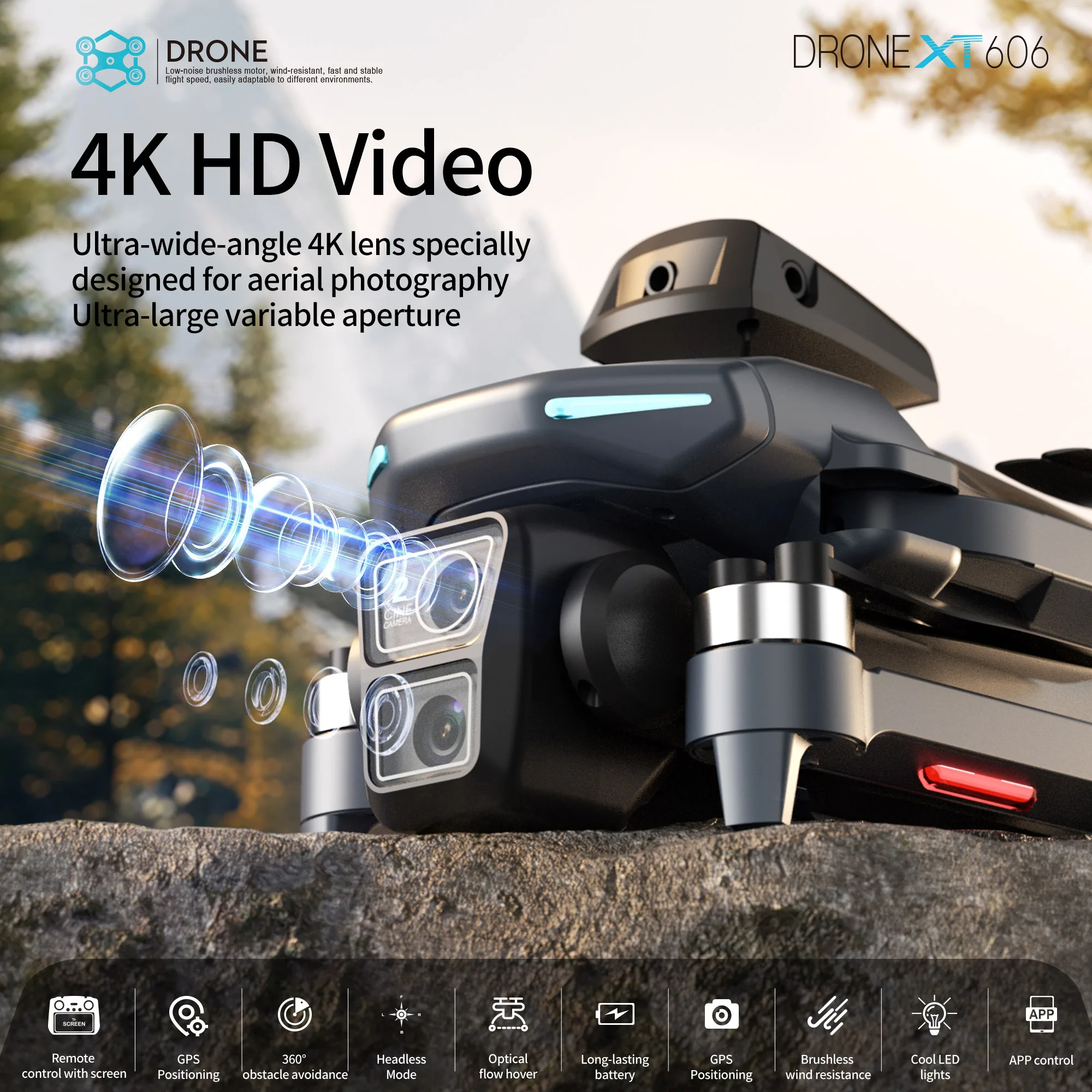 Drone Original XT606 MAX GPS 4 - Drone Photogrammetry avaliação e preço