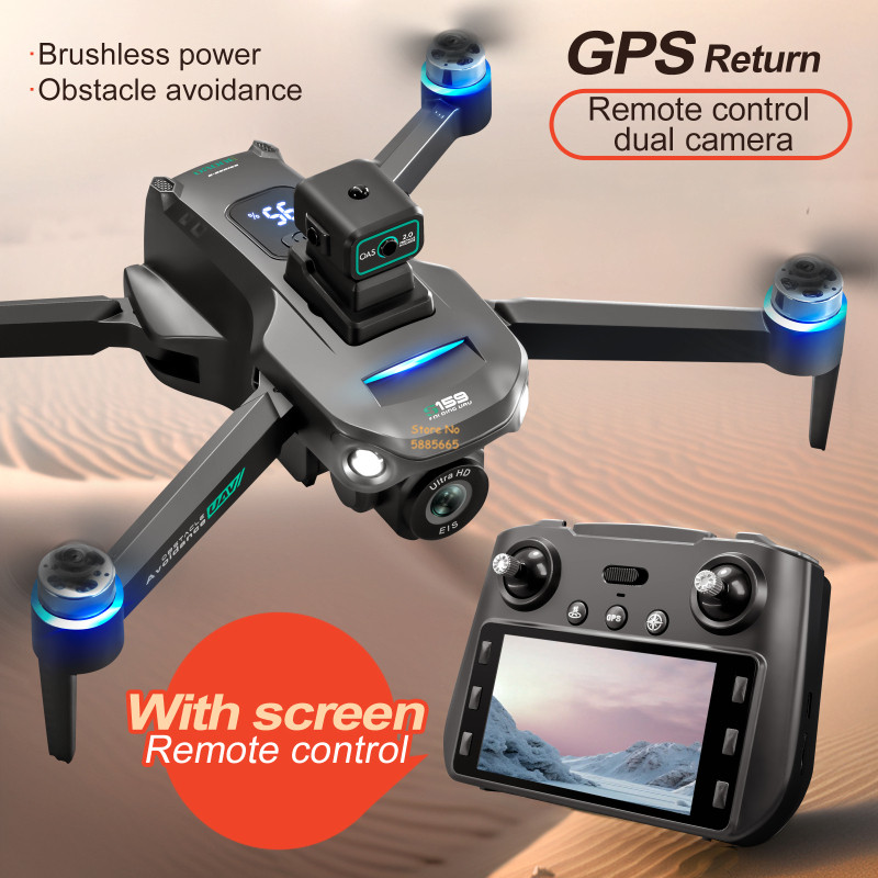 8k câmera dupla 5g wifi fpv co - Drone Cinematic avaliação e preço