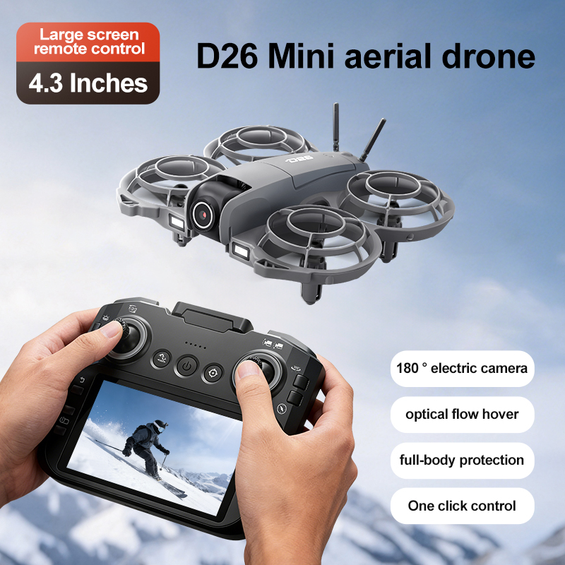 Drone D26 4K Aéreo HD 180 °    - Drone Cinematic avaliação e preço