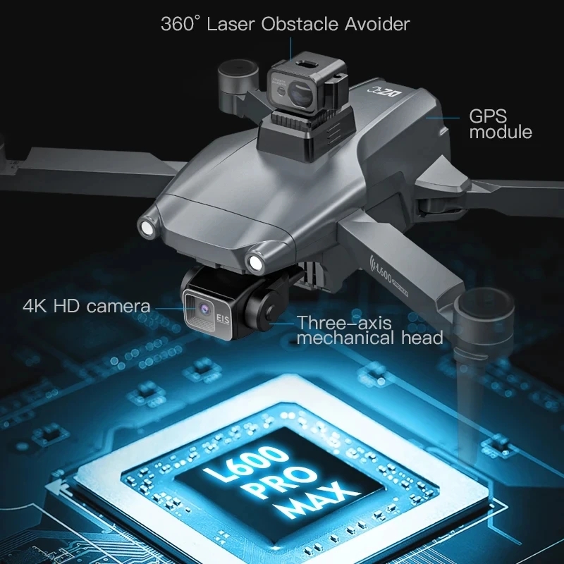 L600 pro max gps drone profiss - Drone Mapping avaliação e preço