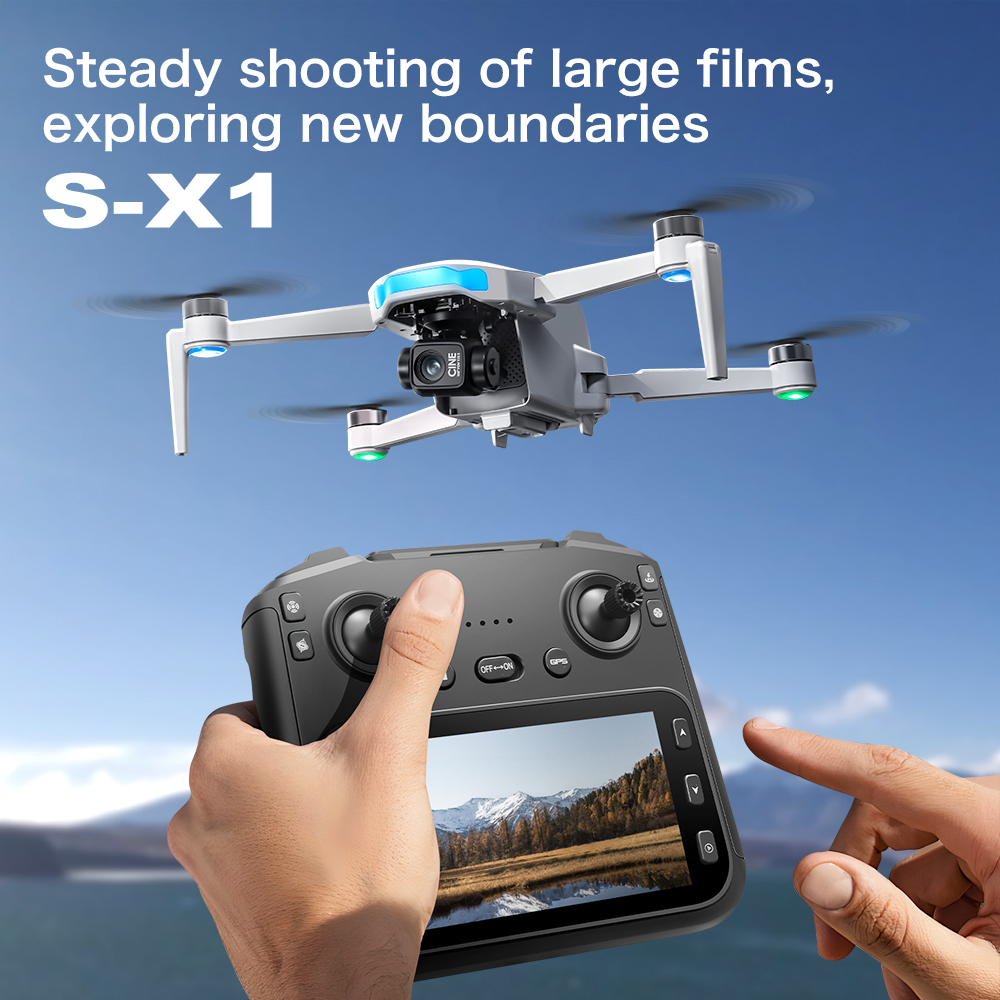 Drone GPS Original S-X1 com câ - Drone Photogrammetry avaliação e preço