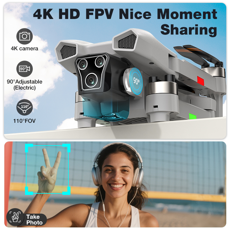 NOVO Drone L017 Pro Brushless  - Drone Cinematic avaliação e preço