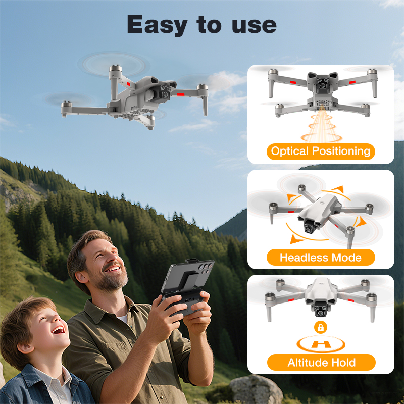 NOVO Drone L017 Pro Brushless  - Drone Cinematic avaliação e preço
