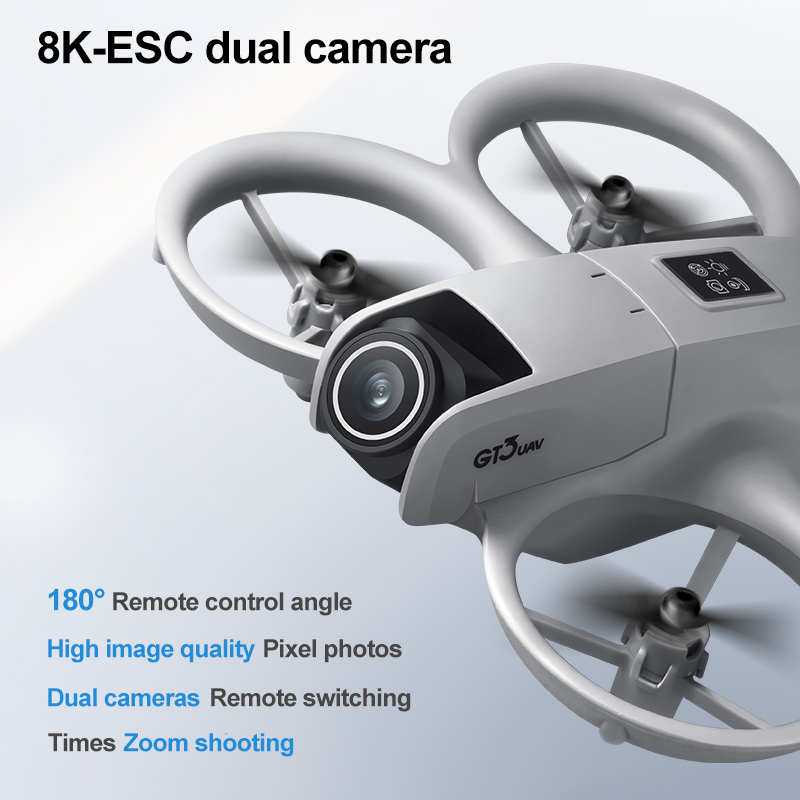 Novo GT3 com tela Mini Drone 8 - Drone Cinematic avaliação e preço