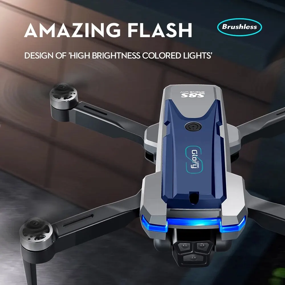 Dobrável RC S8S GPS Drone, 5G  - Drone Cinematic avaliação e preço